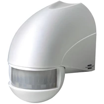 Mozgásérzékelő falra 12m/előre 180° 1000W 230V fehér IP44 LECTRA