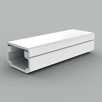 Vezetékcsatorna öntapadós műanyag 15mmx 10mmx 2000mm fehér kezeletlen LH KOPOS