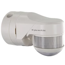 Mozgásérzékelő kültéri falra 20x20m 280° PIR 3000W 240V fehér IP54 RC-plus next N 280 B.E.G.