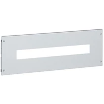 Előlap kivágott 24M 600mm-sz 200mm-ma porszórt acél XL3 LEGRAND