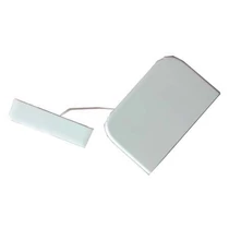 Parapetcsatorna végzáró 60x50/35-csatornához szimmetrikus 60mm x kezeletlen műanyag DLP LEGRAND