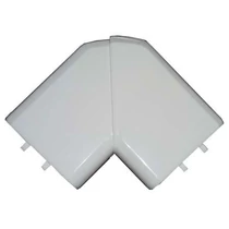 Parapetcsatorna L-idom 60x35/50-hez emelkedő/süllyedő 90° fényesfehér műanyag DLP LEGRAND