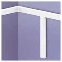 Klímacsatorna fedél 100mm x 2000mm kezeletlen műanyag fényesfehér DLP Klíma LEGRAND