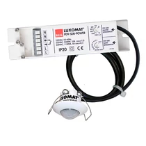Jelenlétérzékelő master álmennyezetbe mini vízmentes 360° PIR 2300W PD9-M-1C-SDB-IP65-DE B.E.G.