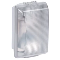 Hajólámpa szögletes falonkívüli 1x 75W 110-230V E27 900lm 2700K IP54 Plexo LEGRAND