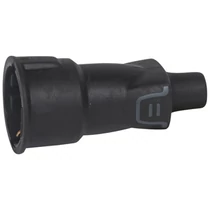Dugalj lengő 2P+F 16A 230V egyenes fekete gumi csavaros IP44 LEGRAND