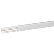 Vezetékcsatorna válaszfallal műanyag 40mm x 16mm 2100mm x fényesfehér kezeletlen DLP LEGRAND