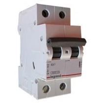 Kismegszakító 2P 16A B-jelleg 400V AC 6kA/60898 RX3 LEGRAND