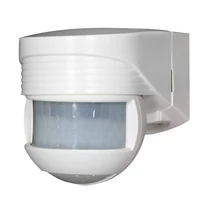 Mozgásérzékelő kültéri falra 12x10m 200° PIR 1000W 230V fehér IP44 LC-Click-N 200 B.E.G.