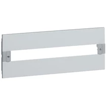 Előlap teli 250mm-sz 200mm-ma porszórt acél XL3 400 LEGRAND