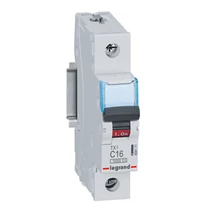 Kismegszakító 1P 16A C-jelleg 230V AC 10kA/60898 TX3 LEGRAND