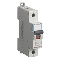 Kismegszakító 1P 16A C-jelleg 230V AC 6kA/60898 10kA/60947 DX3 LEGRAND