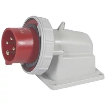 Ipari dugvilla falonkívüli 32A 4P 400V(50+60Hz) piros műanyag P17 Tempra Dfr-324k06mT LEGRAND