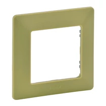 ValenaLife keret 1-es limezöld vízszintes és függőleges műanyag LEGRAND