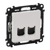 ValenaLife adatcsatlakozó dugalj UTP RJ45 8(8) Cat5e fehér csavaros LEGRAND