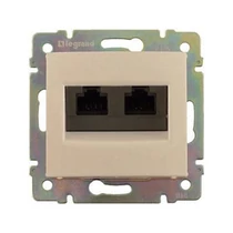 Valena adatcsatlakozó dugalj UTP RJ45 8(8) Cat5e alumínium csavaros LEGRAND