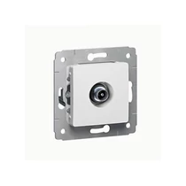 Cariva antenna aljzat TV csillagpontos süllyesztett fehér 1-kimenet végzáró 1dB/860MHz LEGRAND
