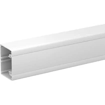 Parapetcsatorna 75mm x 55mm x 2000mm kezeletlen műanyag fényesfehér OptiLine 45 Schneider