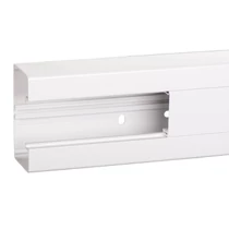 Parapetcsatorna 95mm x 55mm x 2000mm kezeletlen műanyag fényesfehér OptiLine 45 Schneider