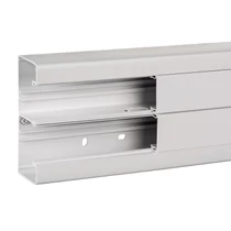 Parapetcsatorna 140mm x 55mm x 2000mm kezeletlen műanyag fényesfehér OptiLine 45 Schneider