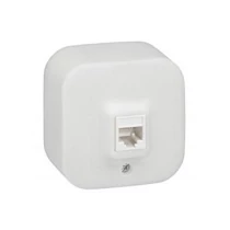 Forix adatcsatlakozó dugalj UTP RJ45 8(8) Cat5e fehér csavaros LEGRAND
