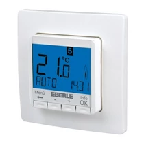 Szobatermosztát padlófűtéshez LCD érzékelő nélkül digitális 5-30°C 10A 230V EBERLE