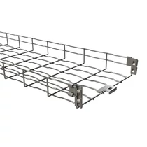 Rácsos kábeltálca 3m galván/elektrolit horganyzott acél U-alak 65mm x 150mm BF2R 150X65 EZ BASOR