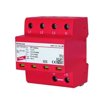 Villámáram-levezető kombi DEHNshield 4P 1+2 TN-S 230V/AC 4M DSH TNS 255 DEHN+SÖHNE