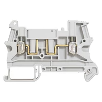 Szakaszolható sorklapocs 15A 500V csavaros/ csavaros szürke 0.25-2.5mm2/sokerű Viking3 LEGRAND