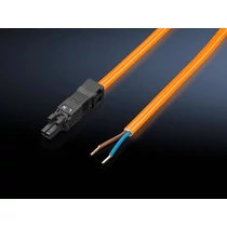 Csatlakozóvezeték LED -hez(5db) 2x 1.5mm2 3m profildugó- érvéghüvely SZ Rittal