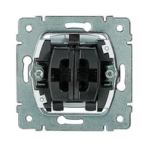 Galea 106+6 kettős váltókapcsoló kezelőelem szürke süllyesztett IP21 2- billentyű/gomb LEGRAND