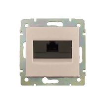 Valena adatcsatlakozó dugalj UTP RJ45 8(8) Cat6 krém LEGRAND