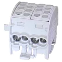 Fővezetéki leágazókapocs 428/125A Cu/Al ónozott szürke 4x35+4x25mm2 HLAK 35/25-D L G LEIPOLD