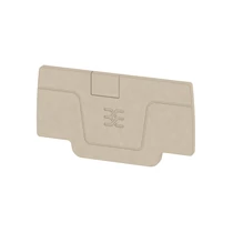 Sorkapocs véglap bézs 2,1mm AEP 2C 2.5 Weidmüller