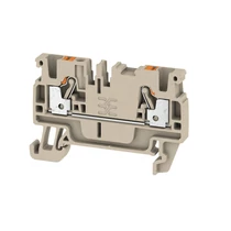 Átmenő sorkapocs TS35 1-szintes 24A 0.5-2.5mm2 bézs dugaszolós A2C 2.5 Weidmüller