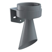 Fényjelző/kürt rögzítőelem IP66 D85mm kürttölcsérrel EvoSIGNAL MIDI WM GY WERMA