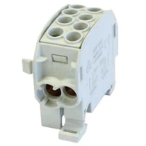 Fővezetéki leágazókapocs 202/125A Cu/Al ónozott szürke 2x35+2x25mm2 HLAK 35/25 L G LEIPOLD