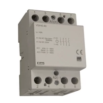 Installációs kontaktor sorolható 40A 24-400V AC/DC 4-z 230V AC/DC-műk 3mod VS440 Elko EP
