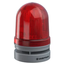 Kürt+fényjelző folyamatos/villogó 10hangú 24V AC/DC 110dB programozható EvoSIGNAL Midi WERMA