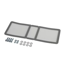 Összekötő készlet tömítéssel/csavarokkal 300mm x 113mm x műanyag szürke HB WD 2 Hensel