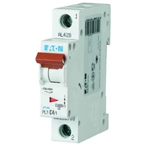 Kismegszakító 1P 4A B-jelleg 230V AC 10kA/60898 PL7-B4/1 EATON