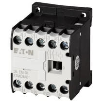 Kontaktor (mágnesk) 4kW/400VAC-3 3-Z 24VDC 1-ny csavaros 22A/AC-1/400V DILEM-01-G EATON