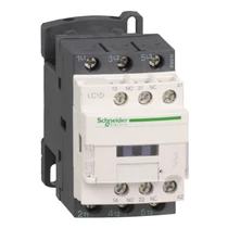 Kontaktor (mágneskapcsoló) 7.5kW/400VAC-3 3-Z 24VAC 1-z 1-ny csavaros 32A/AC-1/400V TeSys LC1D Schne