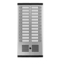 Kaputábla erősítő 2x12-hívógombos audió-videó194x417x43.5mm IP33 Domus725 URMET