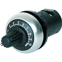 Vezérlési potenciométer 0.5W 22mm-átmérő csavaros-csatlakozás IP66 M22-R10K EATON