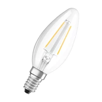 LED lámpa gyertya 2,5W- 25W 220-240V AC E14 250lm 827 300° 15000h LED Parathom RF CLB LEDVANCE