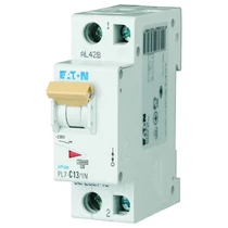 Kismegszakító 1P+N 13A C-jelleg 230V AC 10kA/60898 PL7-C13/1N EATON