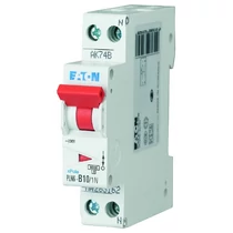 Kismegszakító 1P+N 10A B-jelleg 230V AC 6kA/60898 PLN6-B10/1N-DE EATON