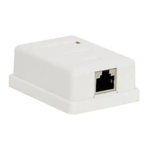 Telefon aljzat fali 8P UTP CAT.5 egyes