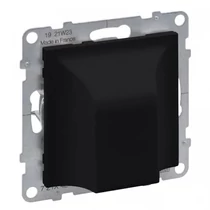 Suno kábelkivezető 3x2.5mm2 süllyesztett csavaros műanyag fekete IP20 LEGRAND
